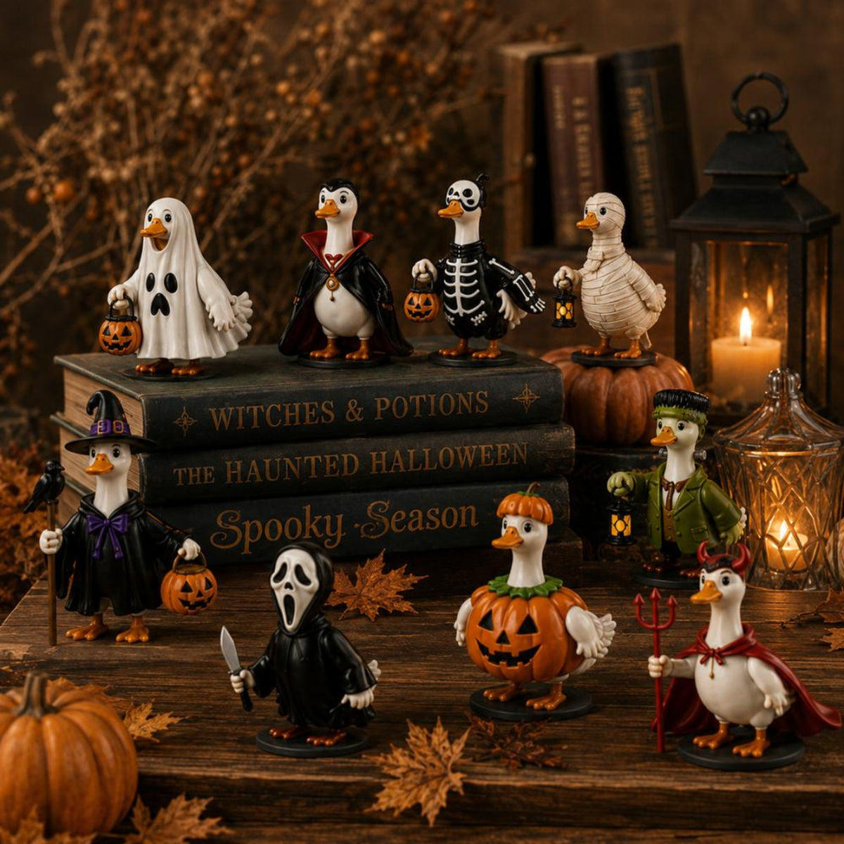 Halloween Advent Calendar, Little Reaper Duck Decor, 24 Costume Ducks, Acrylic Halloween Display, Spooky Home Decor, Halloween Gift, Mystery Box de5430fe-379c-4663-b79c-4078d1b9efcc-3.jpg