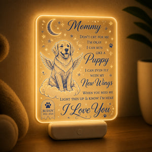 Pet Memorial Acrylic Night Light — "Light This Up & Know I'm Here" (Name & Years) - Personalized Acrylic Night Light deb2328d-4280-4239-9c0c-b3c1f34927df.jpg