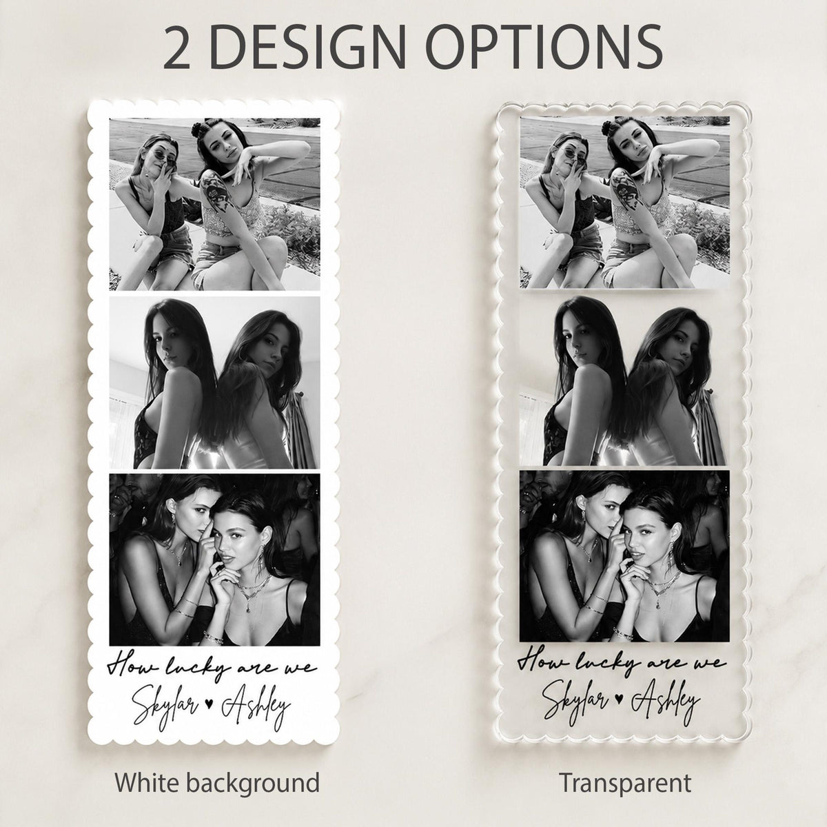 Custom Bestie Photo Strip Fridge Magnet, Bestie Birthday Gift, Friendship Gift, BFF Gift, Bridesmaid Gift, Gift For Bestie, Soul Sister Gift dee126d0-7760-4be9-acf9-d6990b8b4623-2.jpg