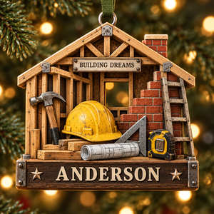 Custom Name Builder's House Framing Ornament | Perfect Gift for Contractors & Builders dee19c90-b582-4ecc-b691-c6e976f3ffec-Building-Dreams-Anderson-Construction-Ornament-Image-Sep-22-2026-05_17_24-PM.png