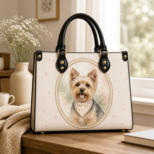 Custom Pet Portrait Leather Shoulder Bag – Watercolor Cameo - Personalized Leather Shoulder Bag defbf57c-22ae-4321-91b8-980642c57b2c.jpg