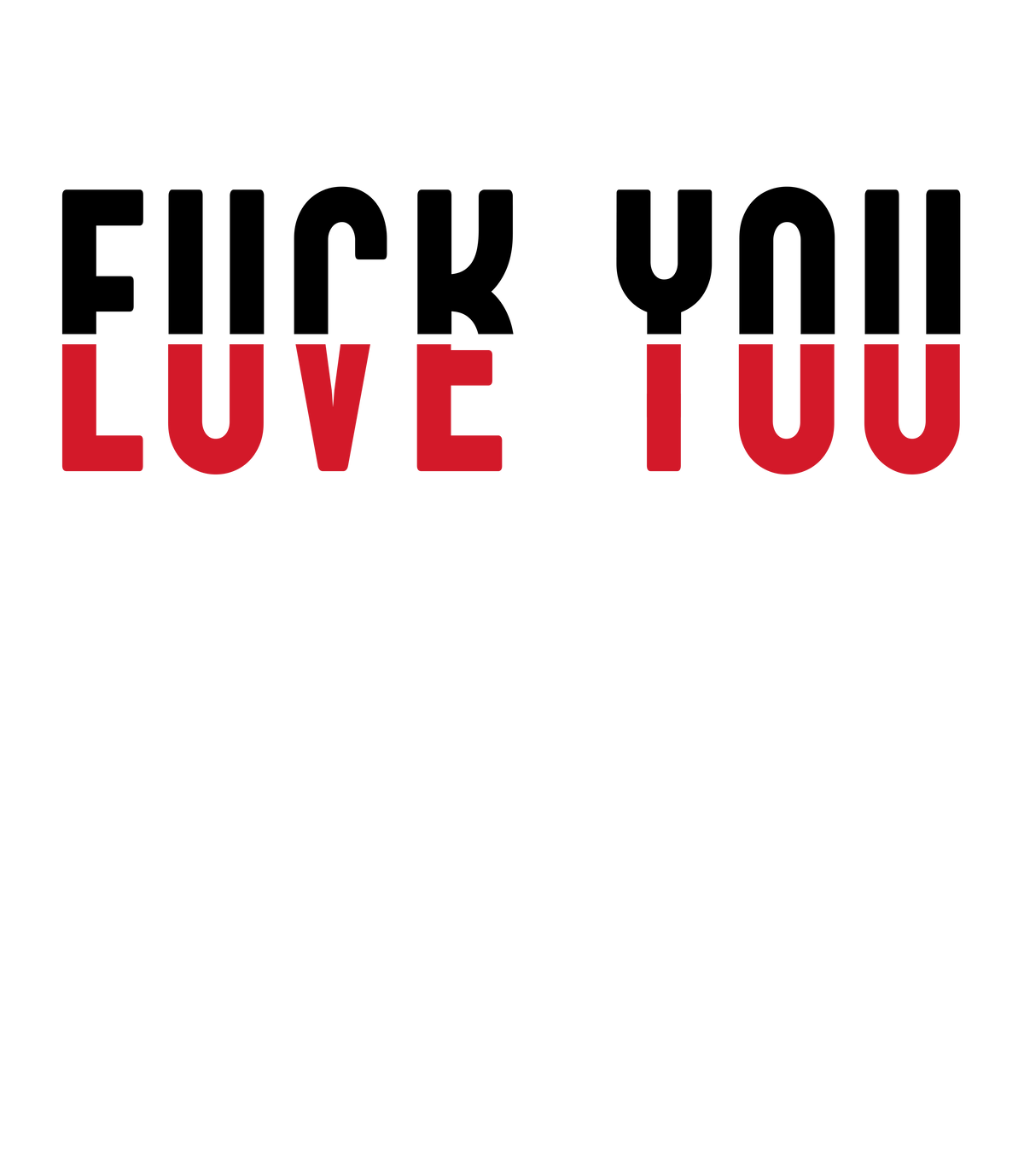 Love You - Shirt
