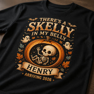 There’s a Skelly in My Belly — Personalized Name & Year Halloween Maternity Tee - Personalized T-shirt df025256-a9fa-41cf-9938-6ee384da4e75.jpg