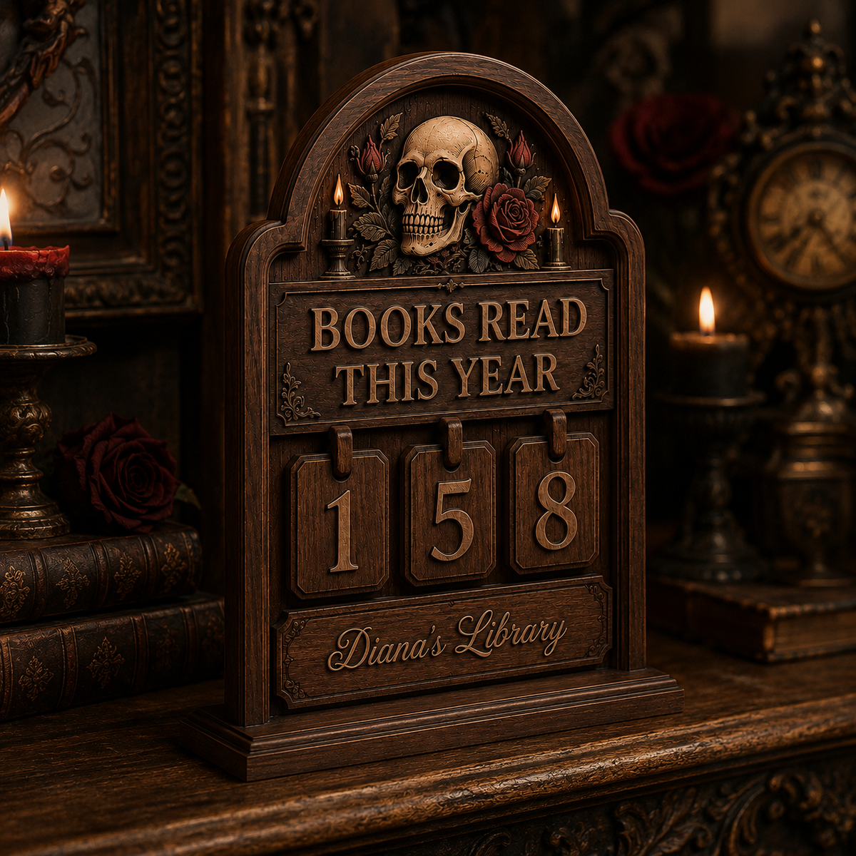 ersonalized Gothic Books Read This Year Counter, Custom Skull Reading Tracker for Book Lovers df07c7fd-ac1d-4729-919a-680ad123bf8a-AM-3-.png