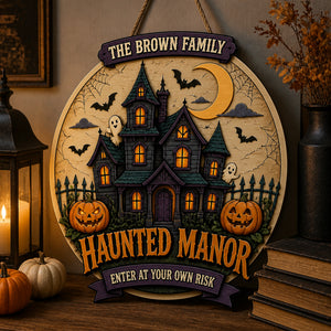 Personalized Haunted Manor Family Wood Sign - Personalized Wood Sign df08ee5d-c951-4396-95e9-47a0c0c37af7.jpg