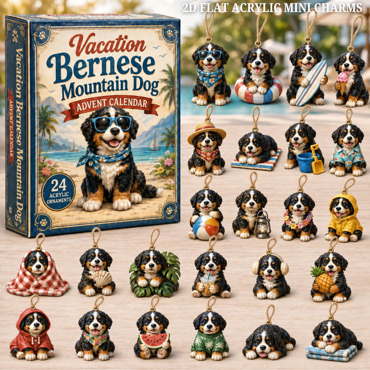 Vacation Bernese Mountain Dog Advent Calendar 2026 - 24-Day Festive Countdown, Acrylic Charms Blind Box - Gift For Bernese Mountain Dog Lovers df168767-cff2-4bbb-84cb-cae751b9ff58-bernese-text.png