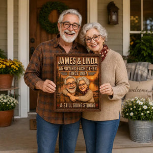 Personalized Couple Wood Sign, Annoying Each Other Since Custom Year Gift Custom Anniversary Gift For Husband And Wife, Funny Couple Gift df20f5c7-6e7f-486d-8800-1494629a4072-skjakjasjasoijasoi-4-.webp