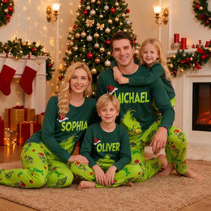 Personalized Christmas Pajamas, Grinch Family Pajamas, Matching Christmas Green Family Pajamas, Couples Christmas Pajamas Monogram df230ca5-f84c-492f-bd00-dfe8f253496f-ggfg-1-.webp