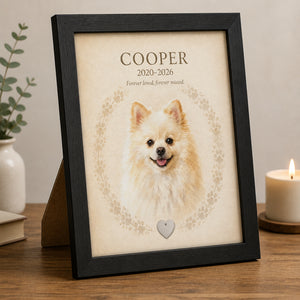 Personalized Dog Memorial Picture Frame Print – Name, Years & Tribute Quote - Personalized Picture Frame df5164ed-5320-4346-b244-1616e03b8485.jpg