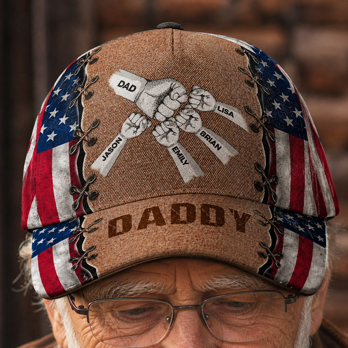 Daddy Power 250th Anniversary America - Personalized Classic Cap
