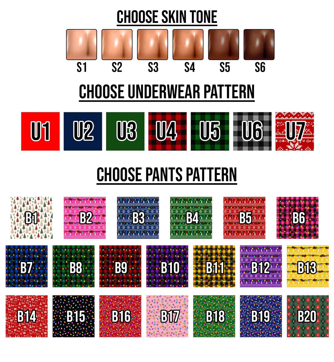 Funny Christmas Pajama Pants, Underwear Illusion Sweatpants, Ugly Xmas Lounge Pants df897751-6330-48fd-a163-db07bb5ce775-option.jpg
