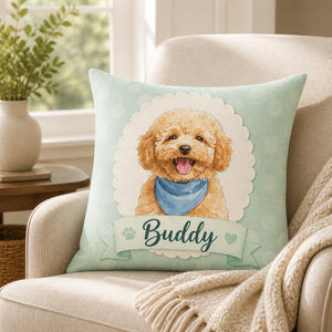 Custom Pet Portrait Pillow • Pastel Cameo Edition - Personalized Pillow df8cc135-1634-4ded-bdfd-ecd93f242b58.jpg