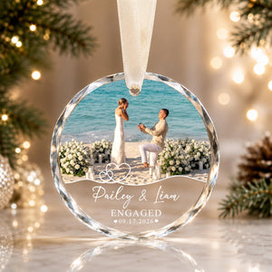Custom Engagement Photo Ornament, Engagement Ornament, Couple Photo Engaged Ornament, Marriage Proposal Gift,Wedding Newlywed Photo Keepsake dfa05e1a-32d2-4b0c-9ab7-d46e133dee01-2.jpg