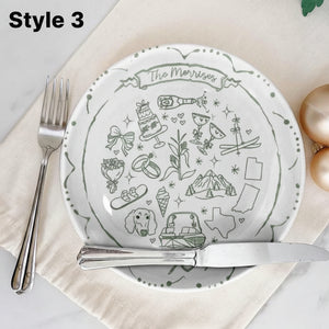 Personalized Wedding Platter – Custom Ceramic Plate for Couple, Anniversary Keepsake, New Home Gift, Romantic Home Decor dface928-7aaa-4f84-b1eb-3c0a2ea35170-fhfffhfgh-3-.jpg