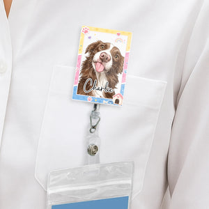 Personalized Pet Photo Badge Reel – Custom Dog Portrait ID Holder with Name – Funny Pet Retractable Badge Holder dfadea69-f7ac-4a2b-92b5-edfb9011941c-banner-2.webp