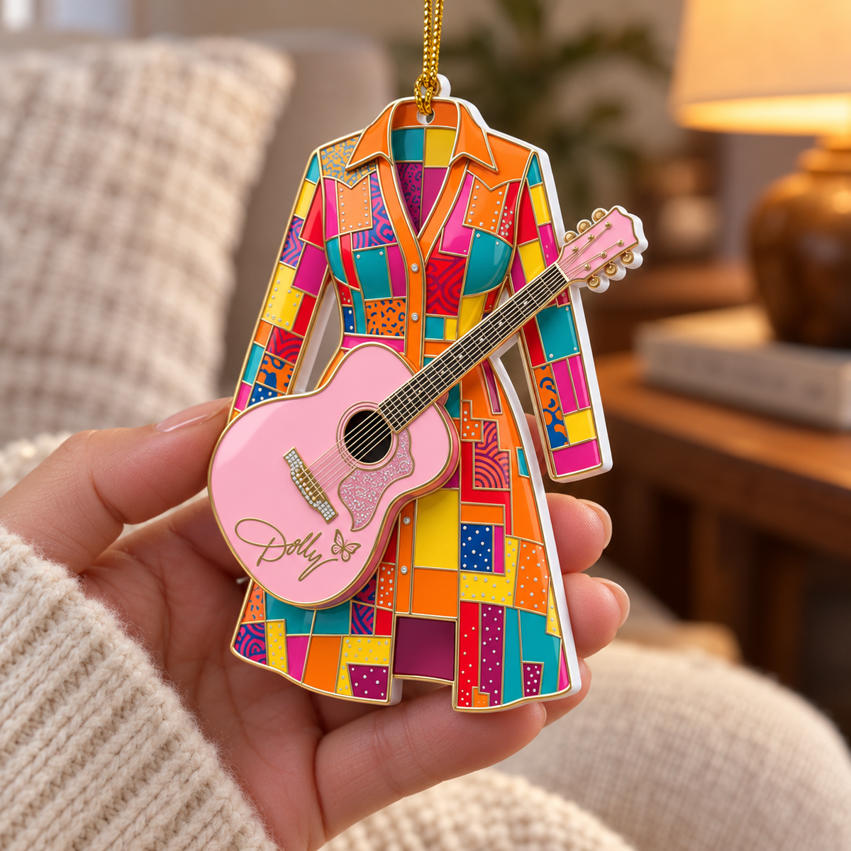 Dolly Parton Coat of Many Colors 3D Relief Ornament – Personalized Pink Guitar Christmas Gift dfc6960d-86be-4442-a66a-0237174996dc-a04e23a3-6a93-4f4e-9e16-0fc20a8162e2.png