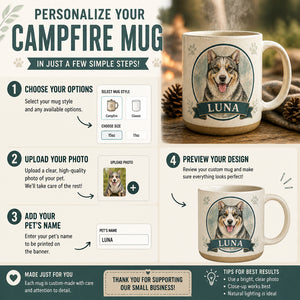 Watercolor Medallion Custom Pet Portrait Campfire Mug - Personalized Campfire Mug dfdedac5-5fde-4df3-b799-bdc2332f068d.jpg