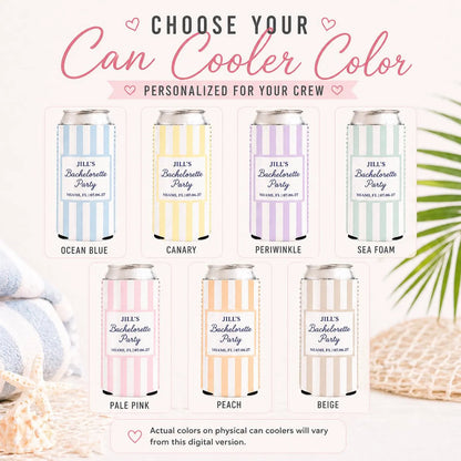 Beach Bachelorette Can Coolers, Personalized Coastal Themed Can Coolers, Coastal Birthday Party Favors – Custom Drink Holder 32982803-1d50-46ea-a196-e4701787d98b-il_1588xN.7999454399_q8o9.webp