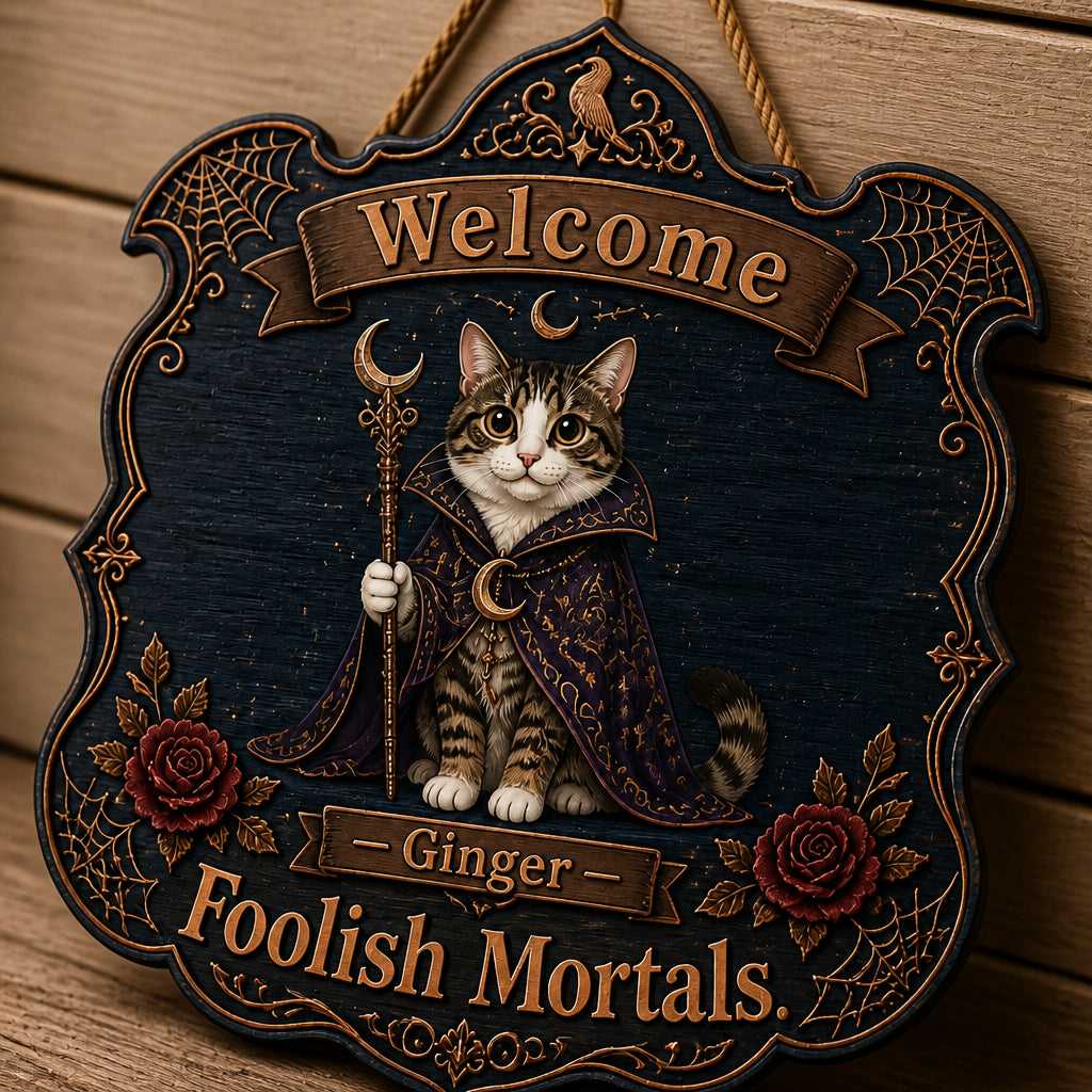 Gothic Pet Sorcerer Welcome Wood Sign – Photo + Name - Personalized Wood Sign dfe73fa0-fc3a-42ab-9869-c55860d94a11.jpg