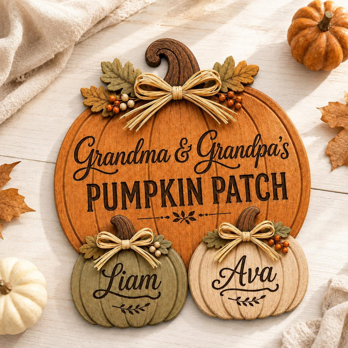 Personalized Grandma Grandpa's Pumpkin Patch Door Hanger, Fall Pumpkin Patch Sign Grandma Thanksgiving Decor, Fall Season Decor dff5df08-ef08-4f6e-a423-fb69dbe307dc-il_1588xN.8486030753_gmp8.jpg