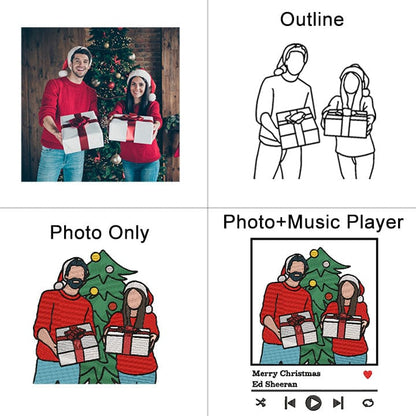 Personalized embroidered custom your own photo shirt - Handmade shirt