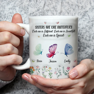 Sister Are The Gardeners Of Our Souls - Personalized Custom 3D Inflated Effect Mug