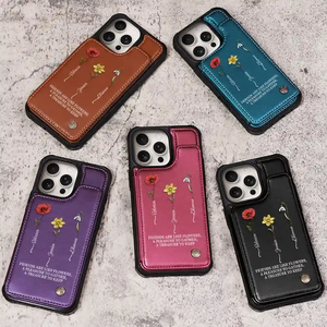 It Takes A Long Time To Grow An Old Friend - Personalized Leather Flip Wallet Phone Case