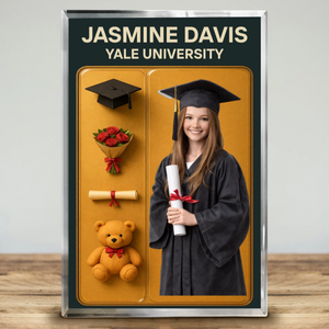 Class of 2026 Graduation Acrylic Block, Personalized Photo Grad Gift