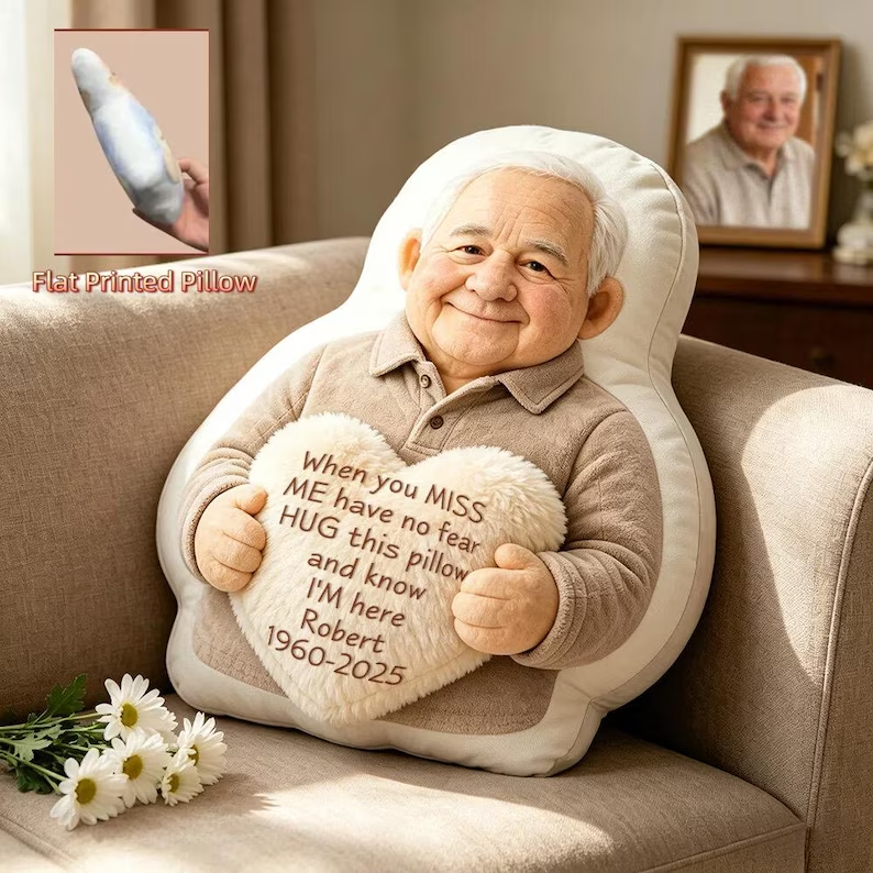 Heaven Hug Memory Doll - Personalized Memorial Pillow
