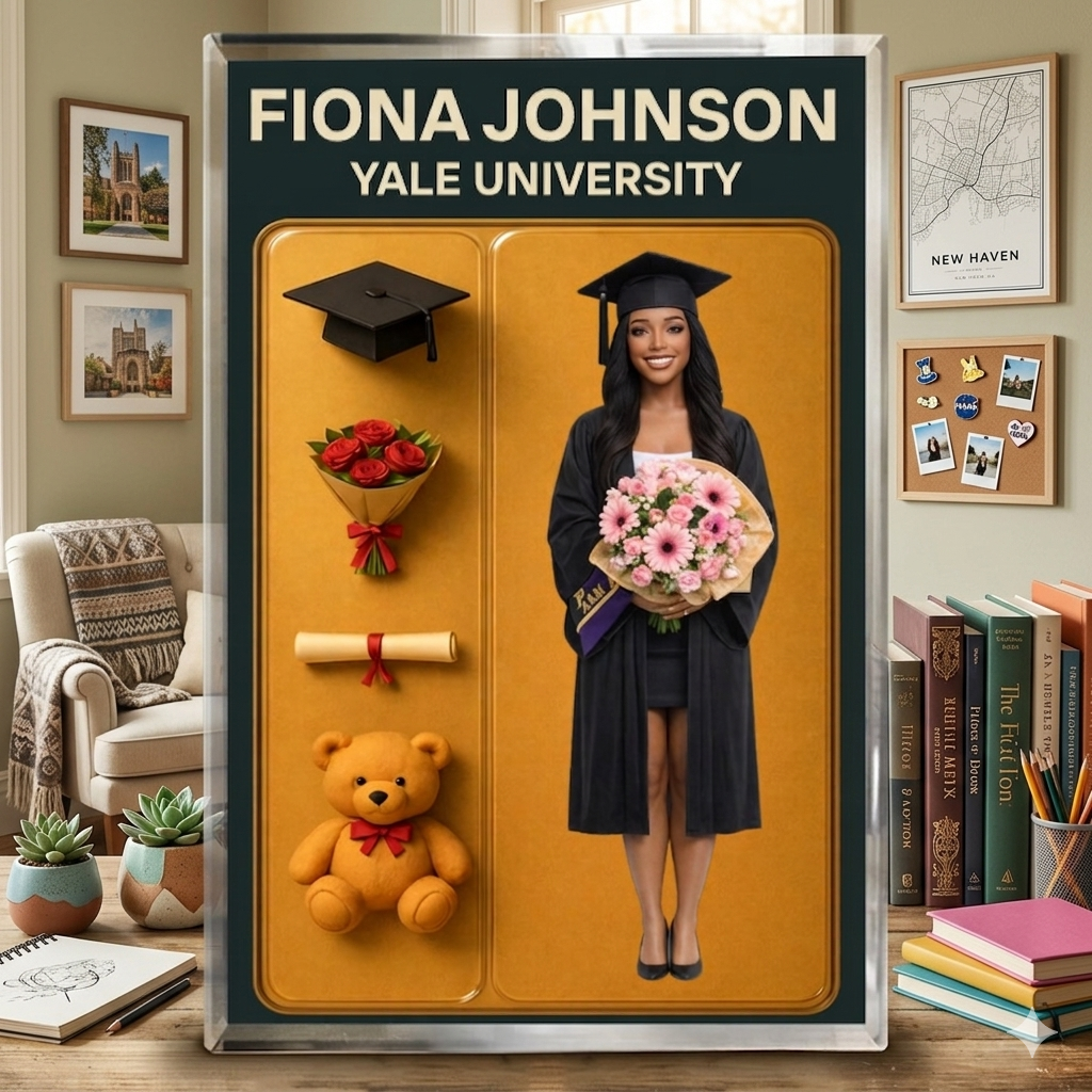 Class of 2026 Graduation Acrylic Block, Personalized Photo Grad Gift