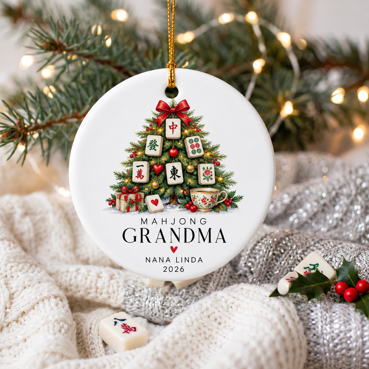 Personalized Mahjong Grandma Christmas Ornament – Custom Name Mahjong Holiday Gift for Grandma, Nana & Mahjong Lover e00f9f76-28d1-44aa-9982-735e63891c62-Mahjong-Grandma-Christmas-Ornament-Image-Sep-25-2026-02_45_01-PM.png