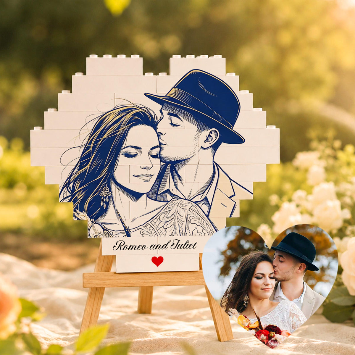 Custom Heart Building Block Photo Puzzle, Personalized Name Brick Frame e0220022-ac65-4a38-8450-7dfa66d0257f-1.jpg