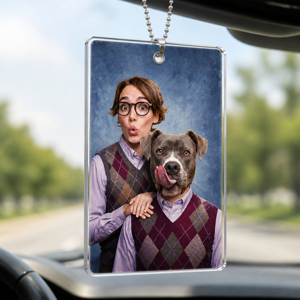 Custom Pet + Owner Head‑Swap Suncatcher – Studio Portrait - Personalized Suncatcher Ornament e03652d4-5ca7-4ca6-a1c2-33b6dd27882c.jpg