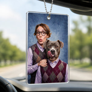 Custom Pet + Owner Head‑Swap Suncatcher – Studio Portrait - Personalized Suncatcher Ornament e03652d4-5ca7-4ca6-a1c2-33b6dd27882c.jpg