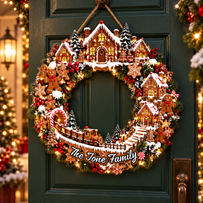Gingerbread Christmas Wreath - Personalized Gingerbread Christmas Wreath, Candy Cane Holiday Door Wreath, Peppermint Christmas Door Decor e05bbaca-aaa4-41de-b132-553d75cd7f19-bcc7e8c5-b869-4d71-bcb7-798c4ed3f66f.png