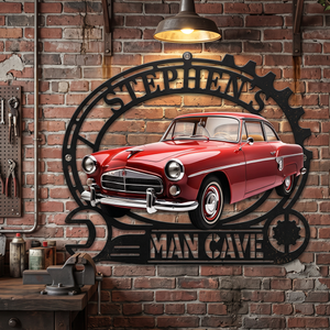 Custom Name Classic Car Garage Decor - Personalized Birthday Gifts For Men, Man Cave, Dad, Grandpa - Garage Life Forever e06b6f4a-8630-4dd9-91f1-45a2803e53b8-2-8-.png