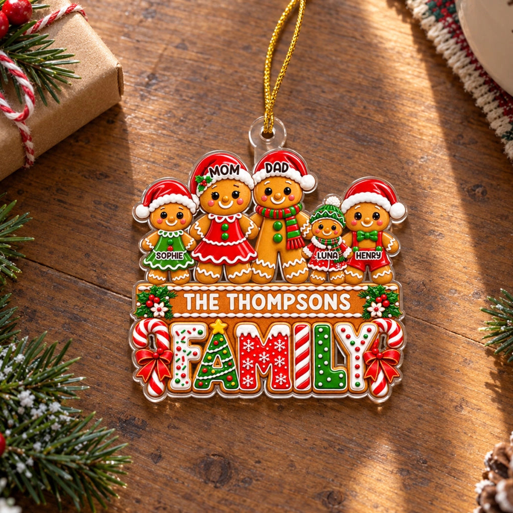 Gingerbreads Family Christmas With Us - Personalized Acrylic Ornament e0bb9e08-dcfa-4022-8491-1daa57c7c29e-260921_UsJeBqI9AJaM4BfA_large.webp