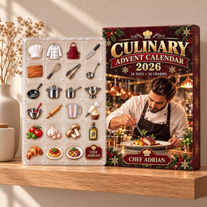 Personalized Culinary Advent Calendar: Custom Chef Blind Box, 24 Charms e0d84f8e-fc80-41d0-96dc-6fc58655406b-il_1588xN.8648825445_aarj.jpg