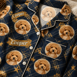 Custom Pet Photo + Name All‑Over Pajama Set - Personalized Pyjamas e159a344-8551-4d0c-8f5a-7b601eb35869.jpg