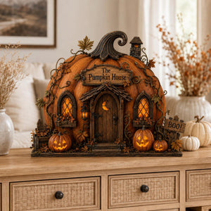 Pumpkin House Wooden Block, Layered Halloween Mantel and Shelf Decor e1606af7-2e26-4546-9b81-07c43ce8fbeb-4.jpg