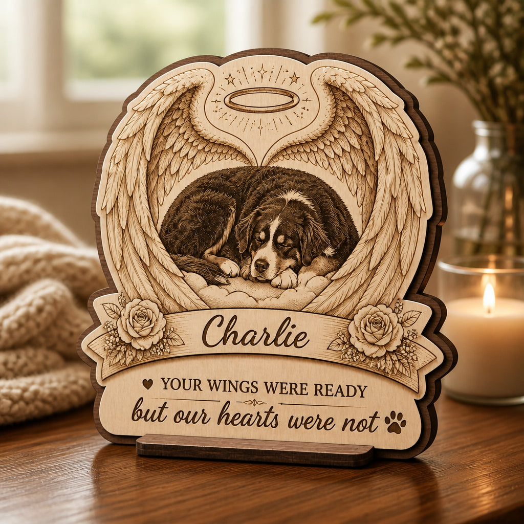 Pet Memorial Winged Heart Desk Plaque – Photo + Name - Personalized Wooden custom shape Standing 2 layer (5mm) e16fa19a-7870-442e-9cd5-3ea58a81dcc6.jpg