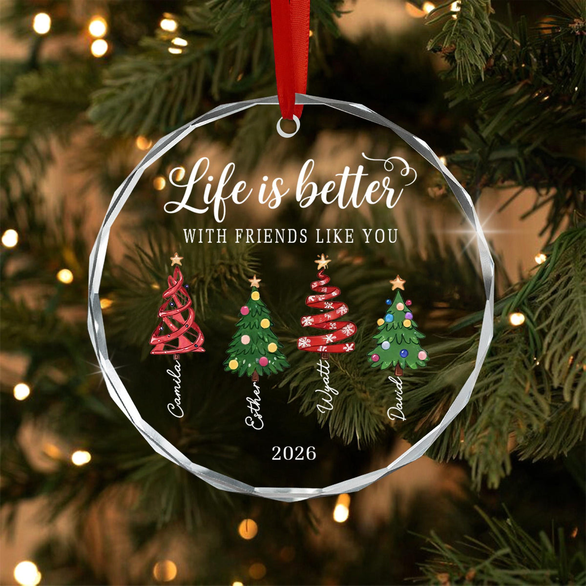 Personalized Friend Christmas Ornament, Custom Name and Tree Friendship Keepsake e17f897b-faea-4f9a-9240-ab4c5c202a9b-1.jpg