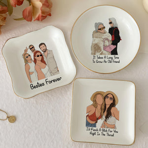 Custom Photo Faceless Portrait Besties Forever Friendship Ring Dish, Personalized Best Friends Illustration Jewelry Dish, Birthday Gift e17ffa98-98ec-4d2b-bb2f-4d0237d5f9e2-3.jpg