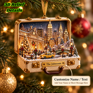 New York Memories Personalized 3D Ornament – Custom Name NYC Christmas Keepsake for City Lovers & Travelers e184ade2-494e-4baf-a601-e89c15ff903a-mockup-annotated-1789439802062.png