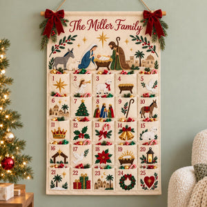 Personalized Nativity Advent Calendar, Custom Family Name Christmas Countdown, 25 Pocket Advent Calendar, Christian Christmas Wall Decor PHAM VAN DIEN e1ae5074-9826-47d6-9a1c-aa4cee666c80-il_1588xN.8576183160_modo.jpg