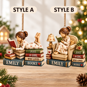 Personalized Book Lover Ornament, Custom Reader Christmas Gift, Bookworm Acrylic Ornament, Gift For Her, Bookish Tree Decor e1b037a1-23db-40f3-8dd3-909c62eaad19-2db9d82b-7684-41cd-a1e0-7ebf5e2ee2ff.png