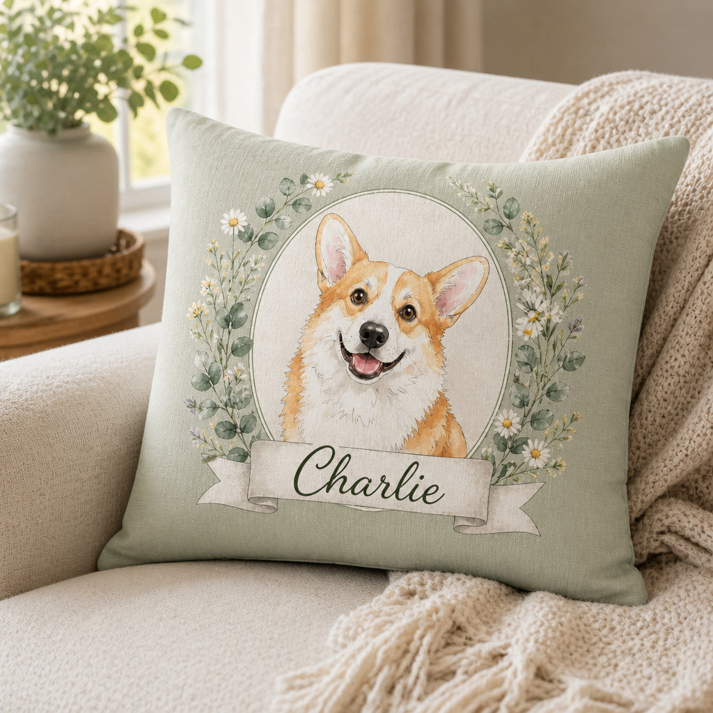 Custom Pet Watercolor Name Pillow - Personalized Pillow e1b5310d-8f45-41e8-8bf2-6a1e36d974b4.jpg
