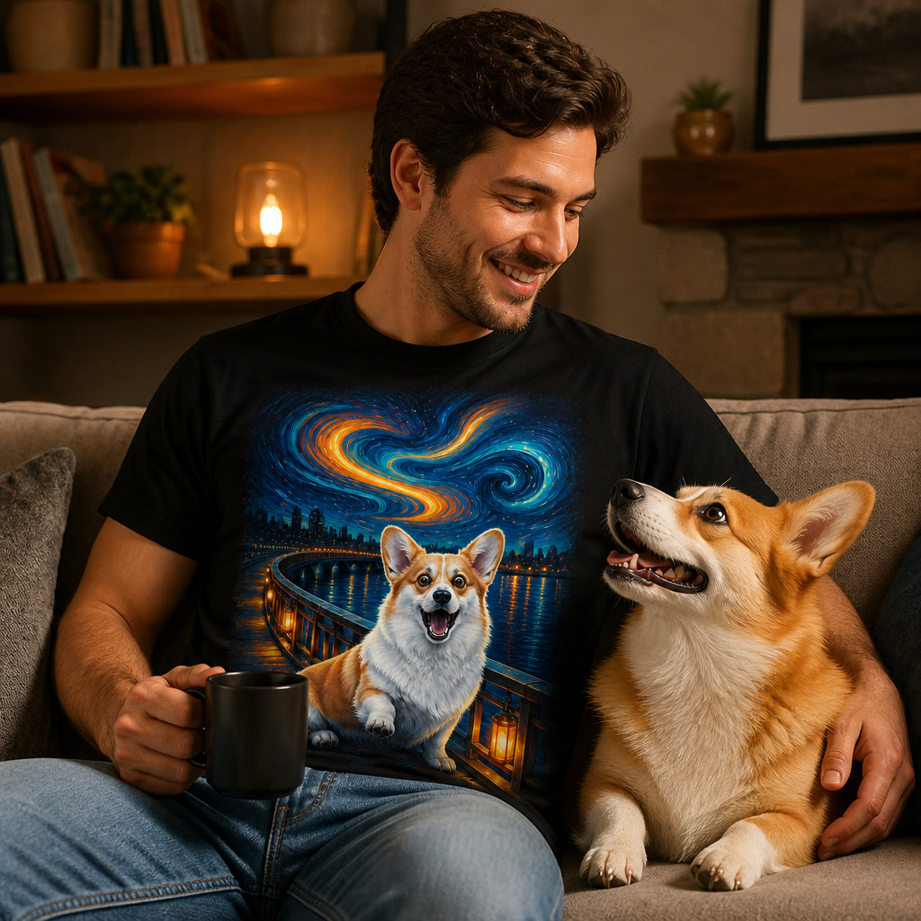 Custom Pet Portrait Tee – Electric Sky Edition - Personalized T-shirt e1b894d0-92ff-4ea0-8d04-354006a2051e.jpg