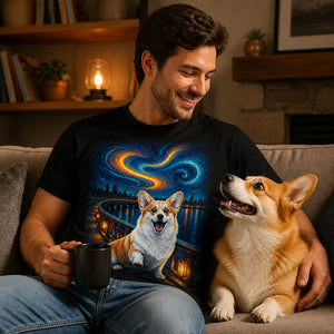 Custom Pet Portrait Tee – Electric Sky Edition - Personalized T-shirt e1b894d0-92ff-4ea0-8d04-354006a2051e.jpg