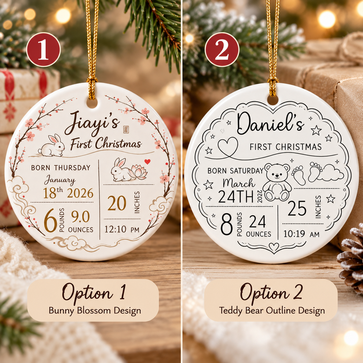 Custom Baby Birth Stats Ceramic Ornament, First Christmas Keepsake, Newborn Name Date Weight Length e1cb44d0-e387-49e7-ad52-396b66038e32-80ffac6d-9c29-4a65-b6a4-06f06e375bfc.png